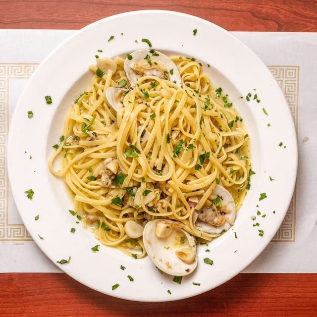Clam Sauce Pasta.