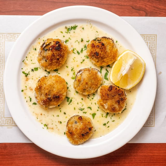 Baked Clams.
