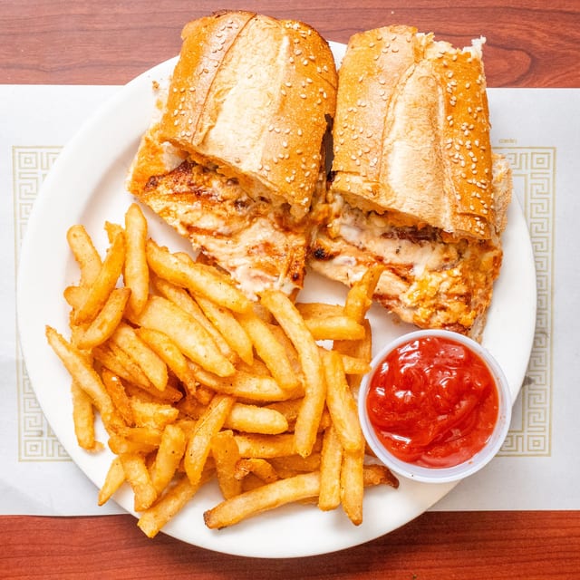 Grilled Chicken Classic/Buffalo-Style Club.