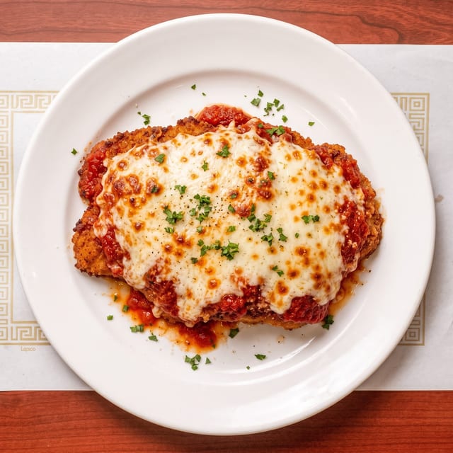 Chicken Parmigiana.