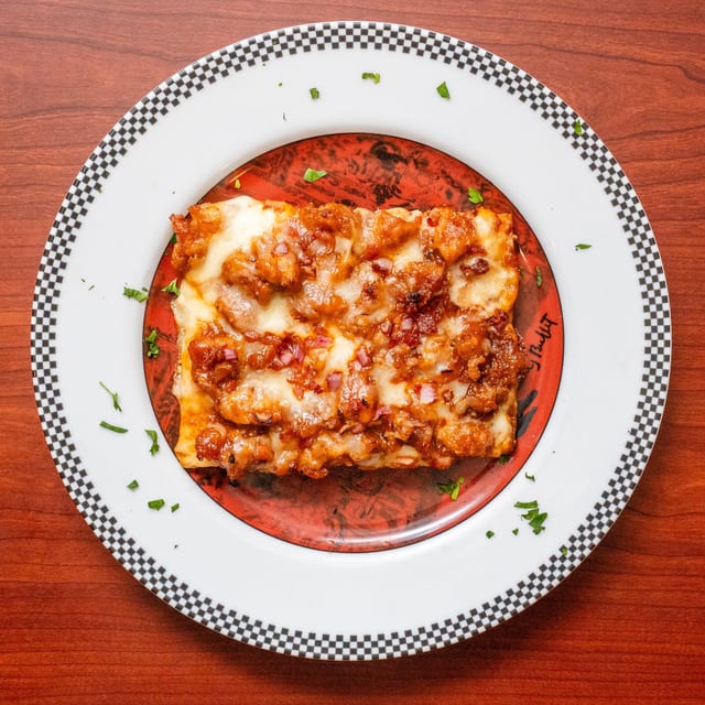 BBQ Chicken Pizza.
