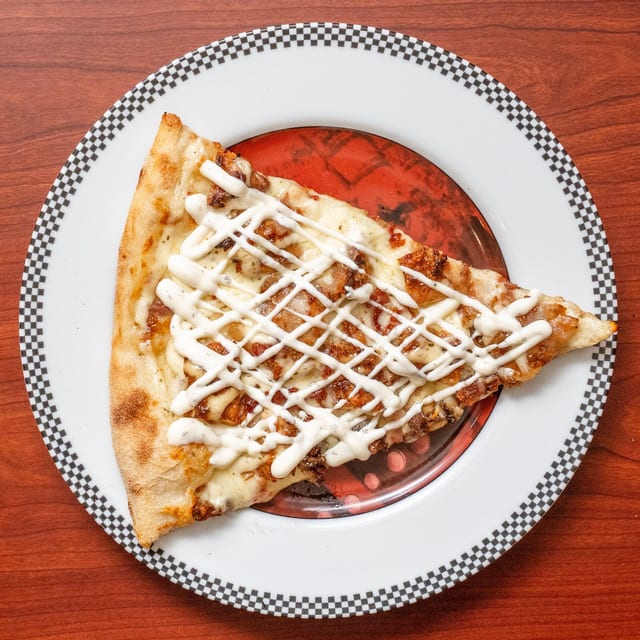 Chicken, Bacon & Ranch Pizza.