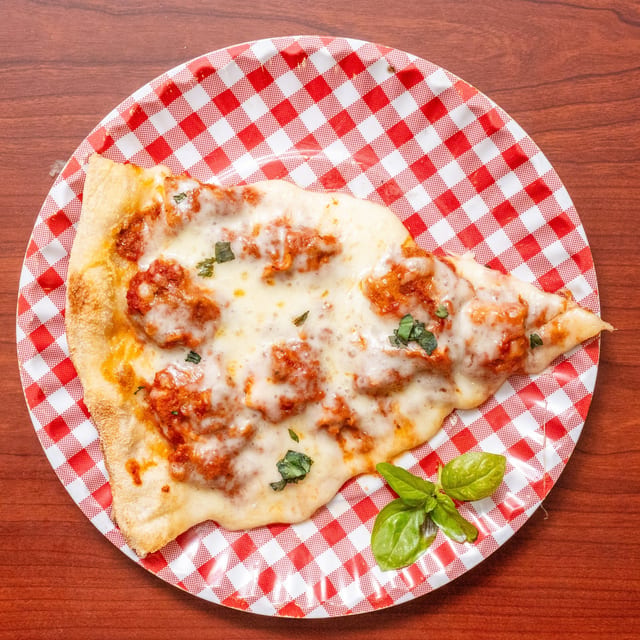 Chicken Parmigiana Pizza.