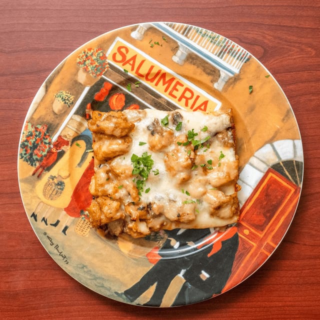 Chicken Marsala Slice.