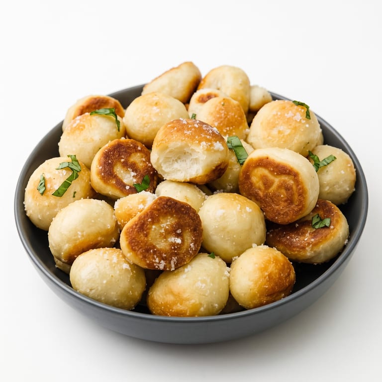 Delicious garlic knots
