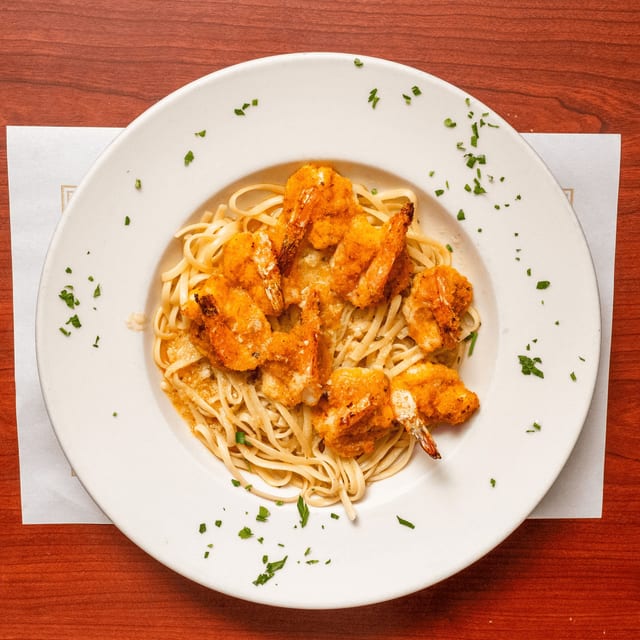 Shrimp Scampi / Oreganata.